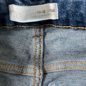 Zara Girls skinny jeans size 11-12